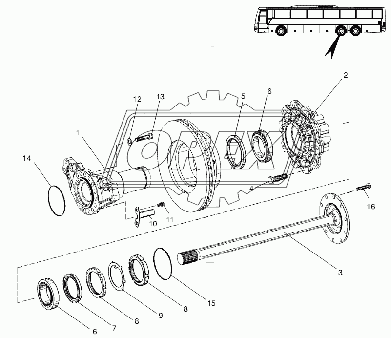 REAR AXLE 5