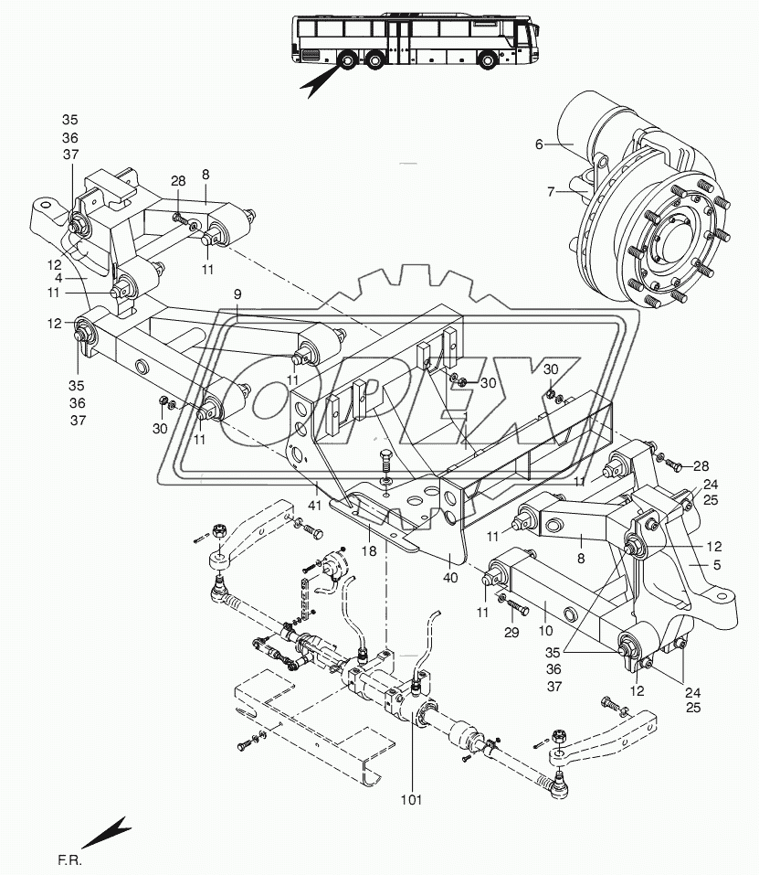 3RD AXLE PARTS 1