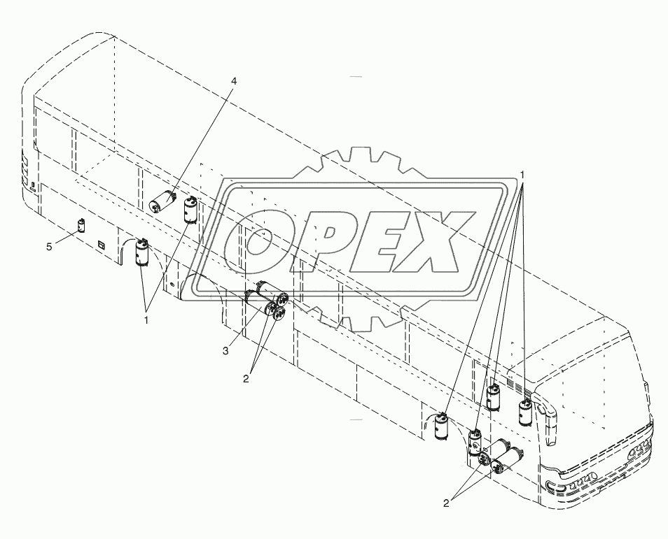 PLACEMENT FOR AIR TANK