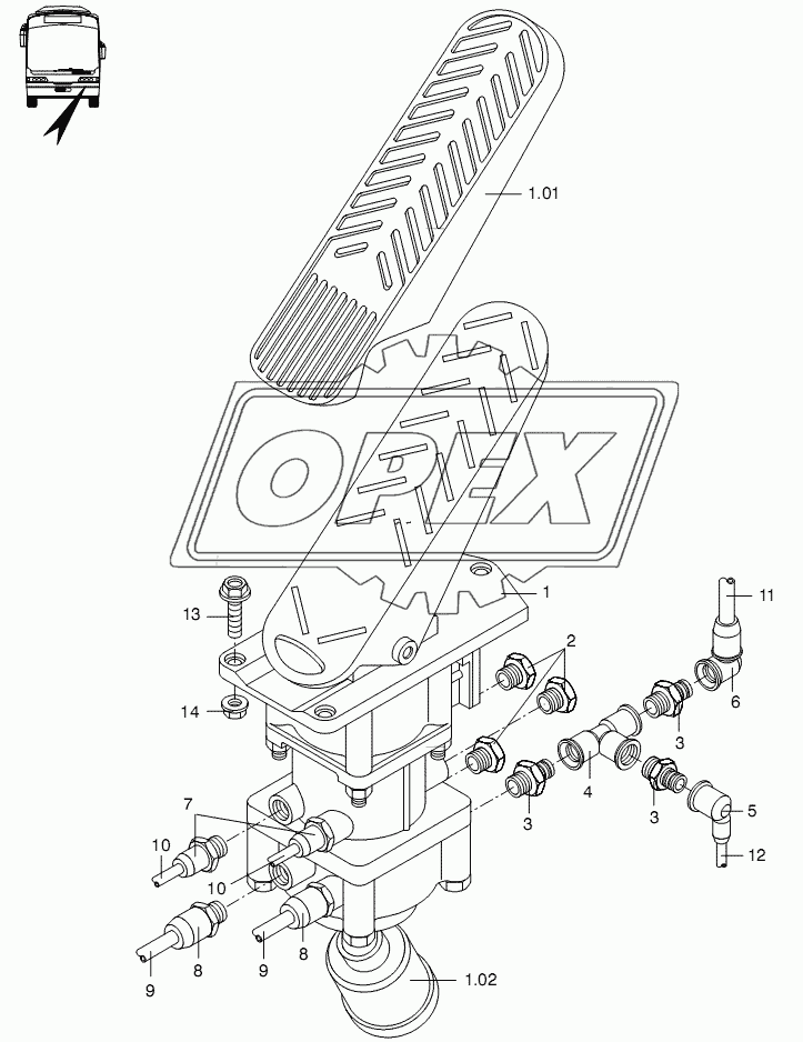 BRAKE VALVE 1