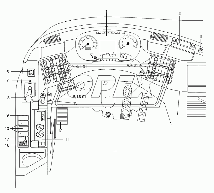 DRIVER’S INSTRUMENTS 1