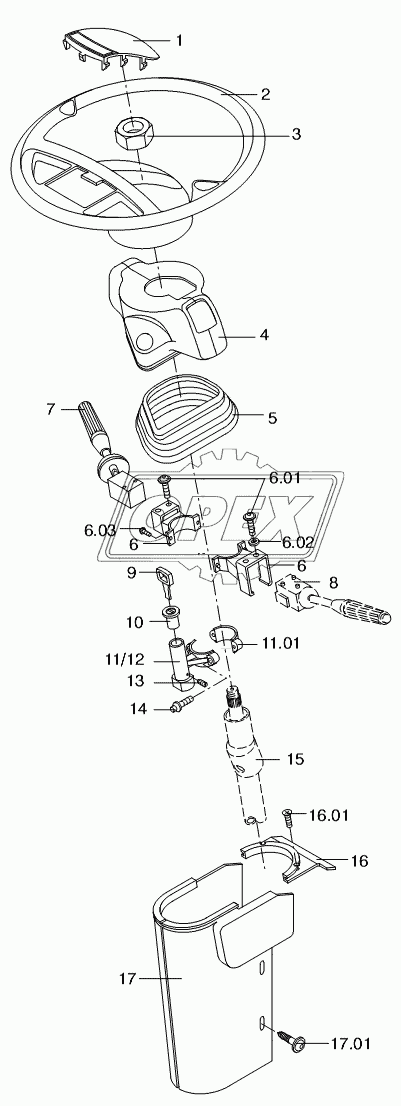 STEARING WHEEL AND COVERING