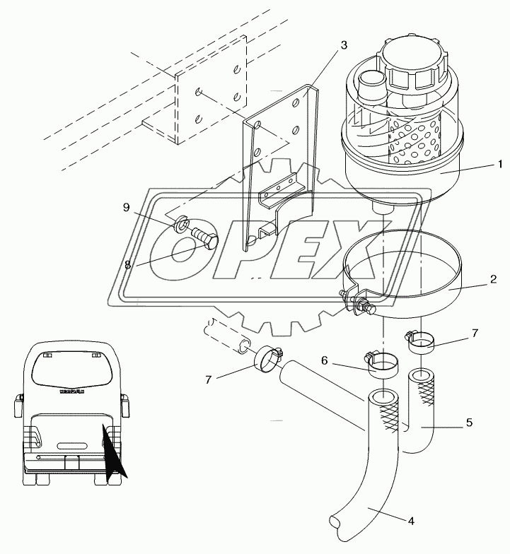 HYDRAULIC OIL RESERVOIR