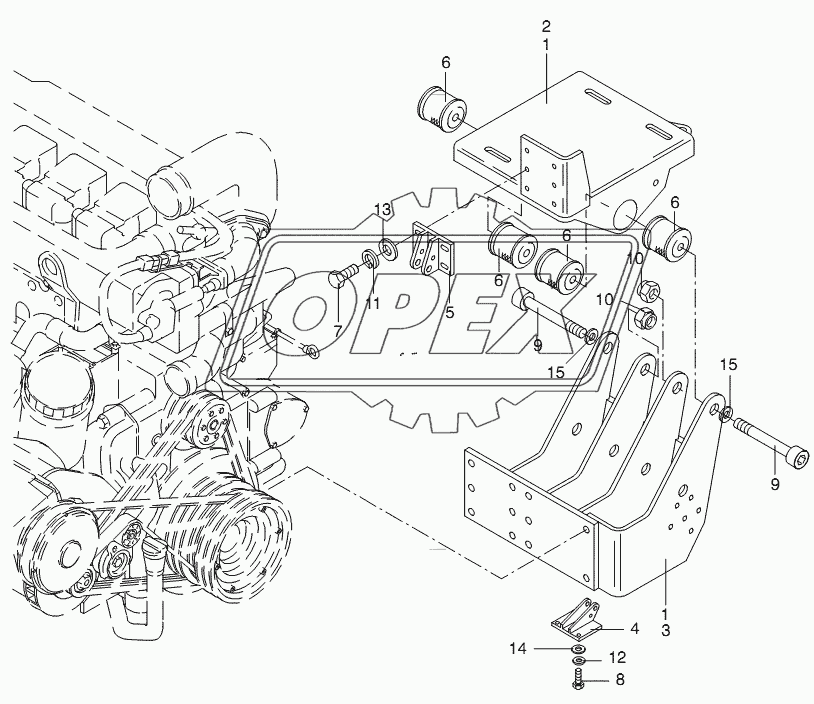 COMPRESSOR SUPPORT 2