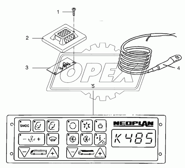 PARTS FOR CLIMATIC CONTROL