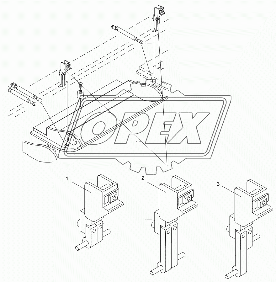 STRIKER FOR LUGGAGE DUMP