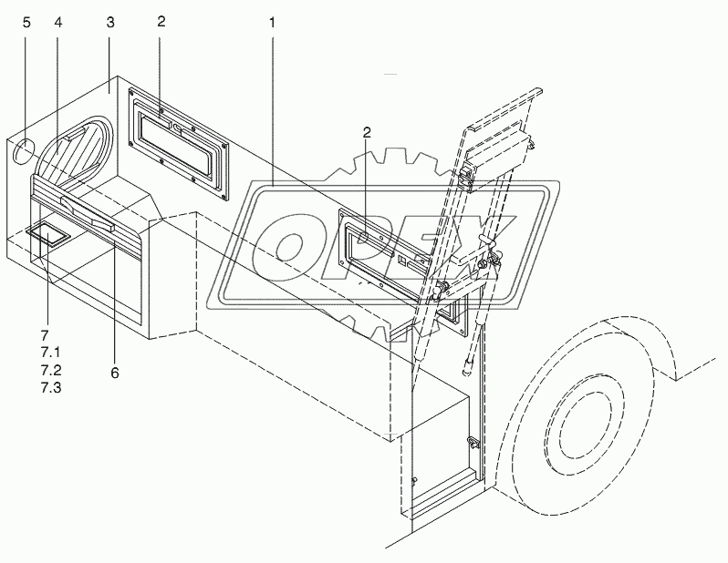 COVERING FOR DRIVER