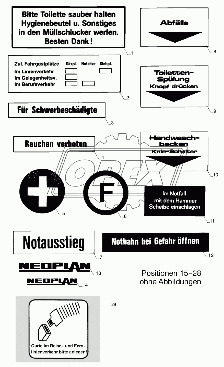 SAFETY SIGNS
