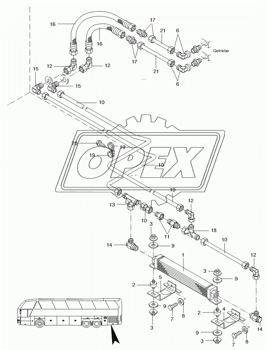 SELECTOR SHAFT AND PARTS 2