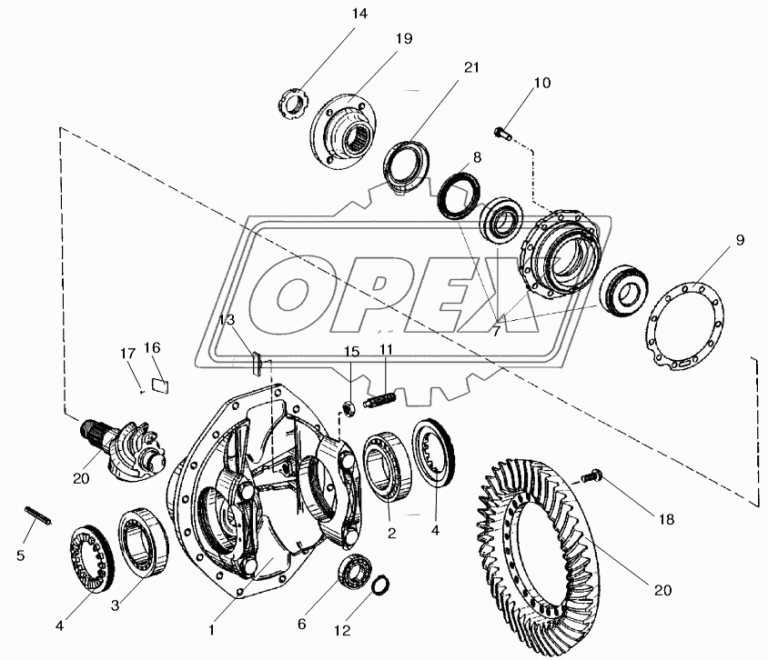 REAR AXLE PARTS 1