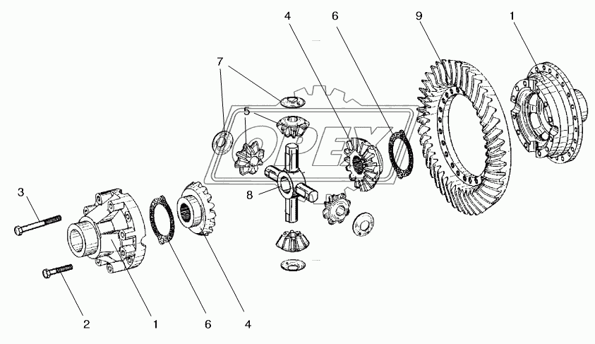 REAR AXLE PARTS 2