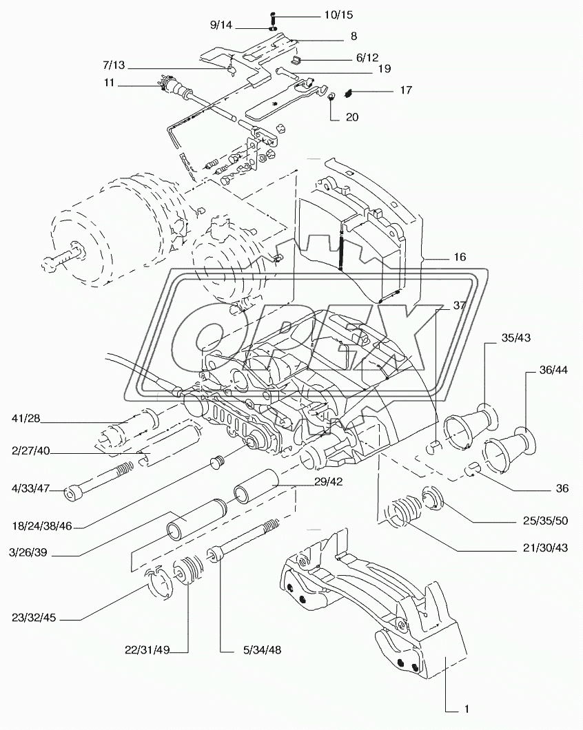 DISK BRAKE FRONT AXLE 2