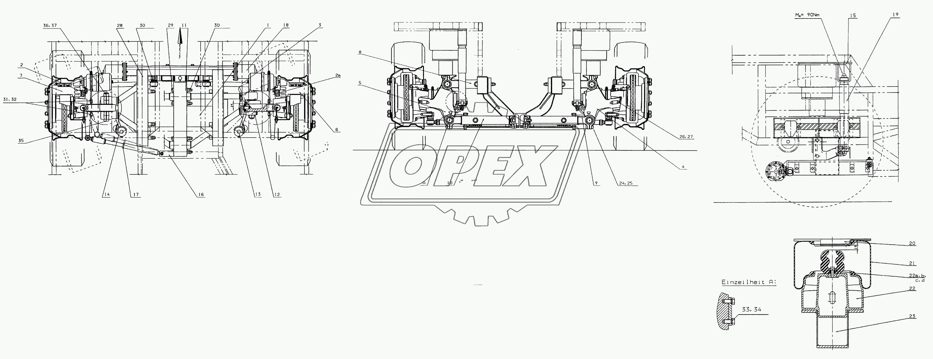 TRAILING AXLE 2