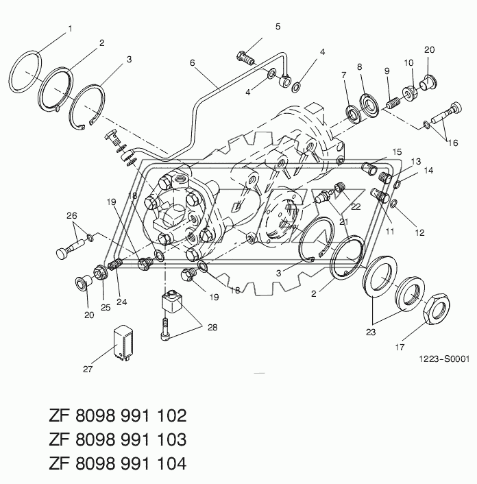 SERVOCOMTRONIC SPARE PARTS LIST