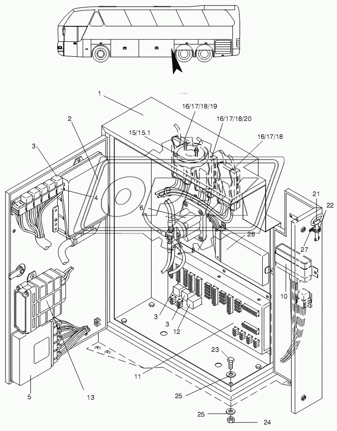 E-SWITCH CASE REAR 1