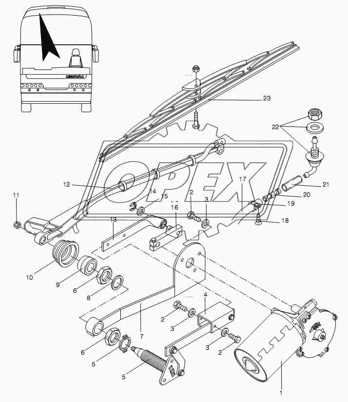 WIPER SYSTEM TOP