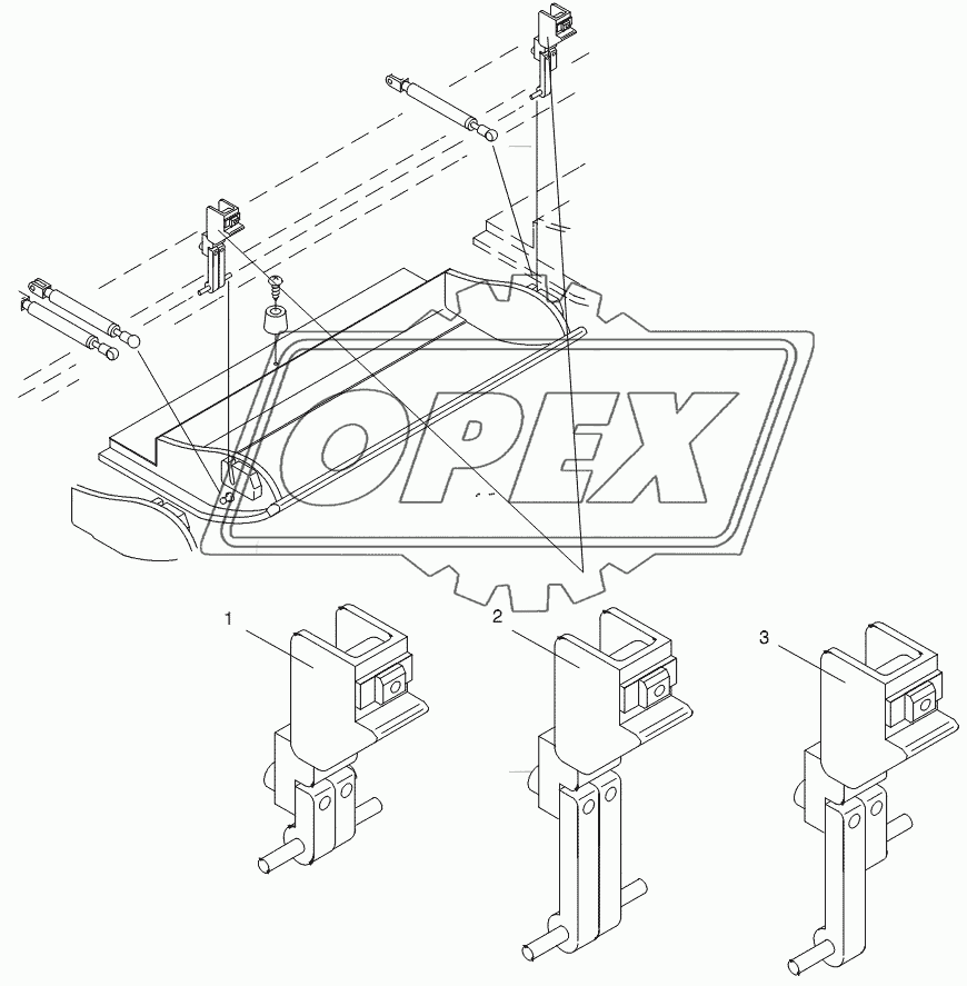 STRIKER FOR LUGGAGE DUMP