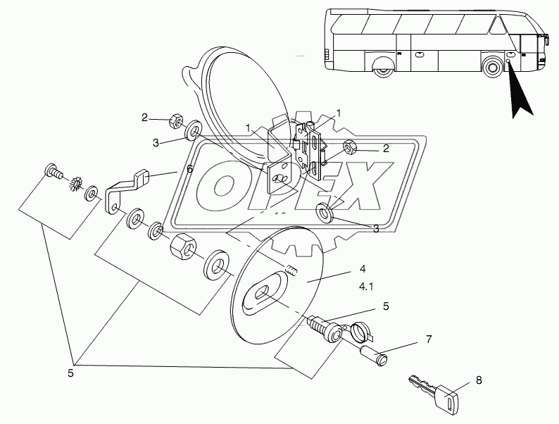 TANK FILLER FLAP