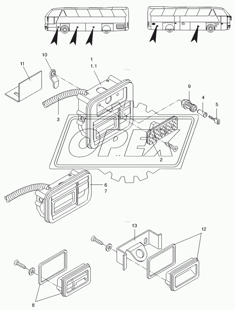 FLAP HANDLE