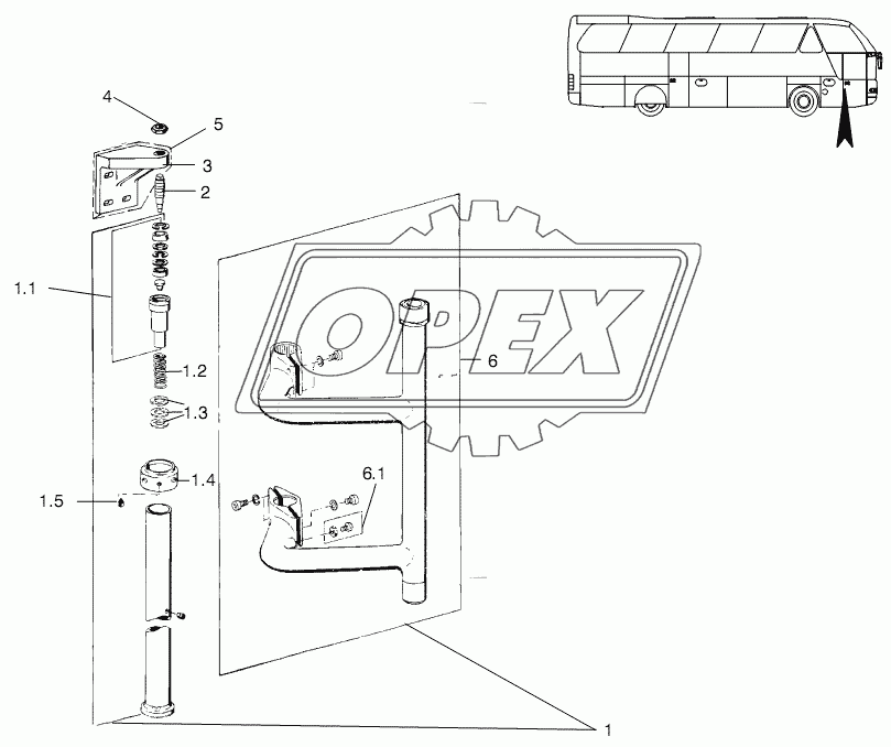 ROTARY COLUMN FRONT