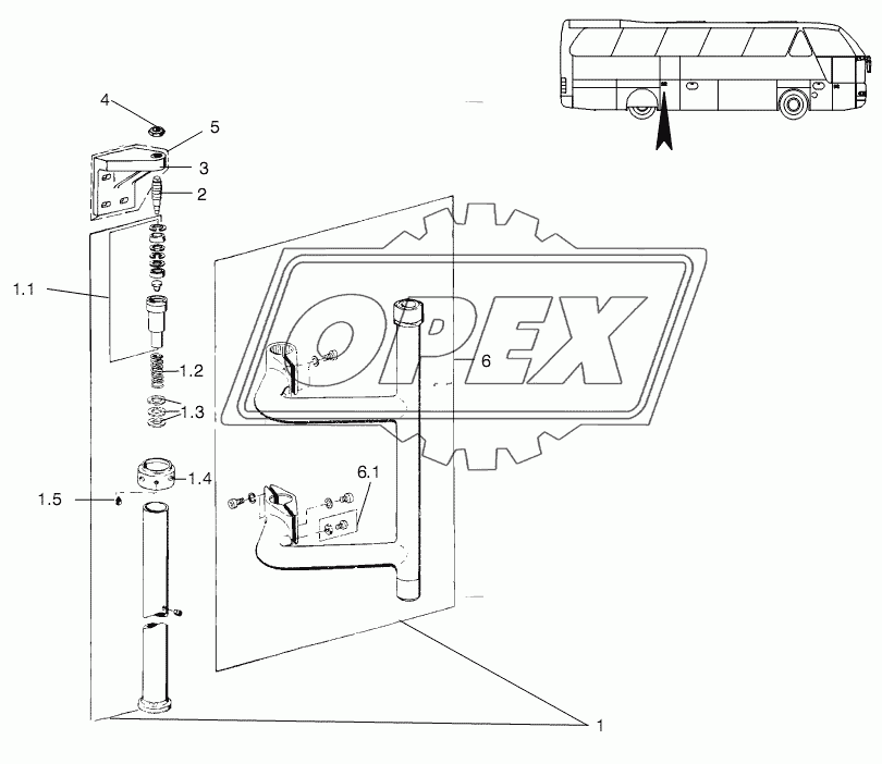 ROTARY COLUMN REAR