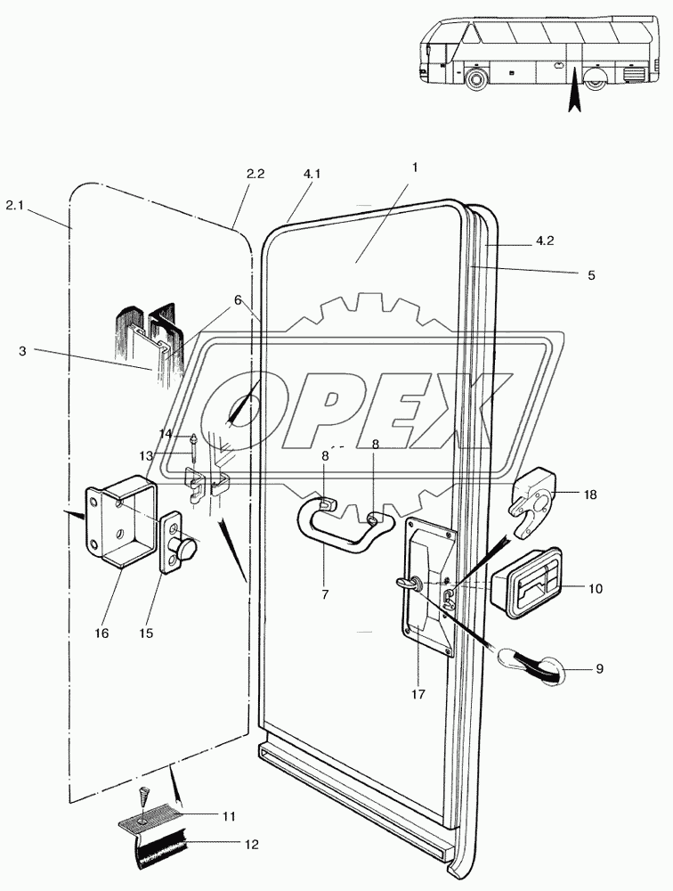 DOOR REAR RH 2