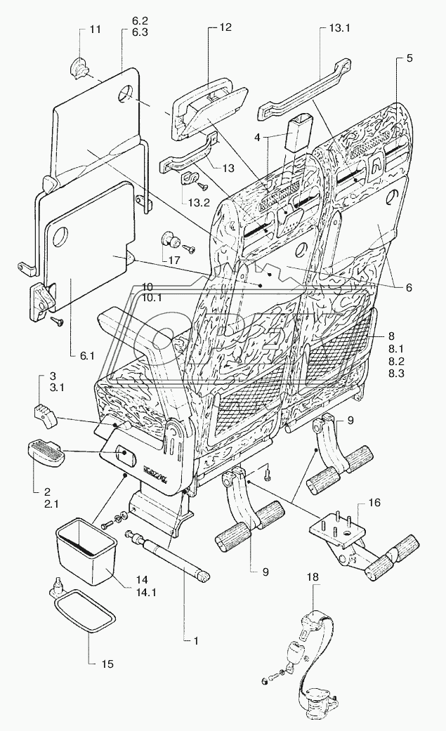 SEATING PARTS