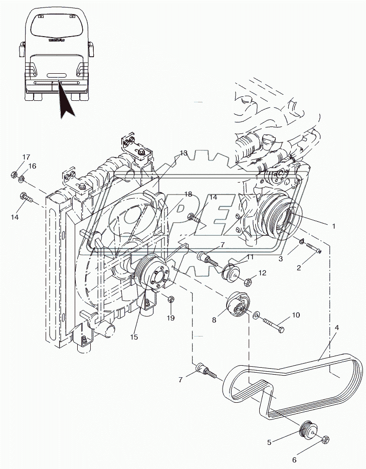 FAN BELT DRIVE 2