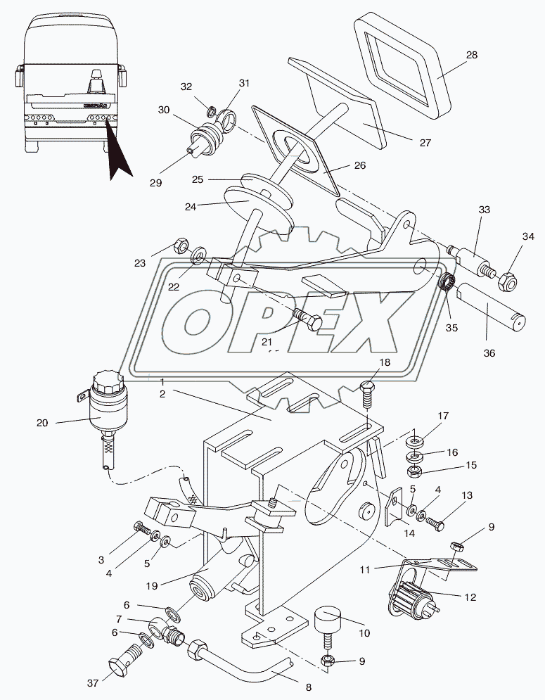 COUPLING WITH PEDAL WITHOUT AVS 2