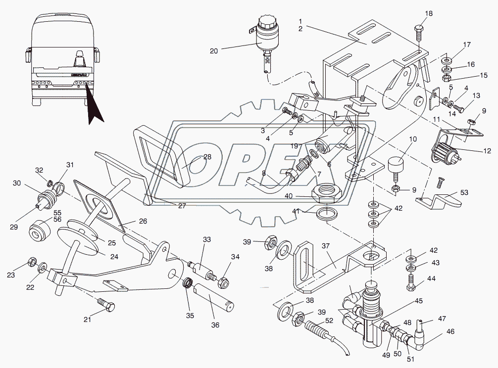 COUPLING WITH PEDAL WITH AVS 1