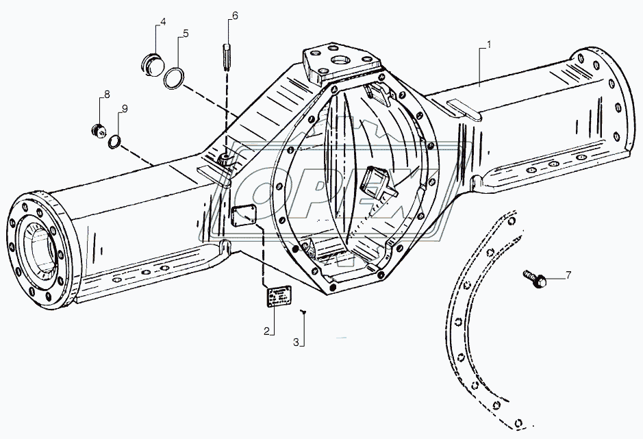 REAR AXLE PARTS 3