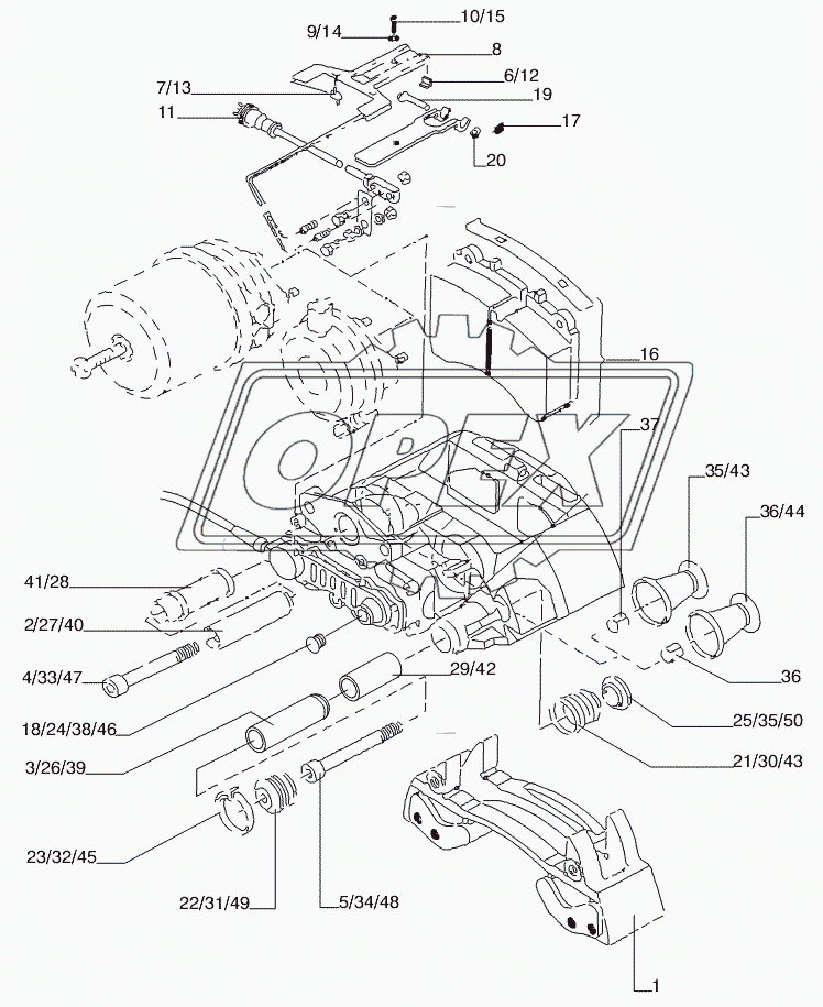 REAR AXLE DISK BRAKE 1