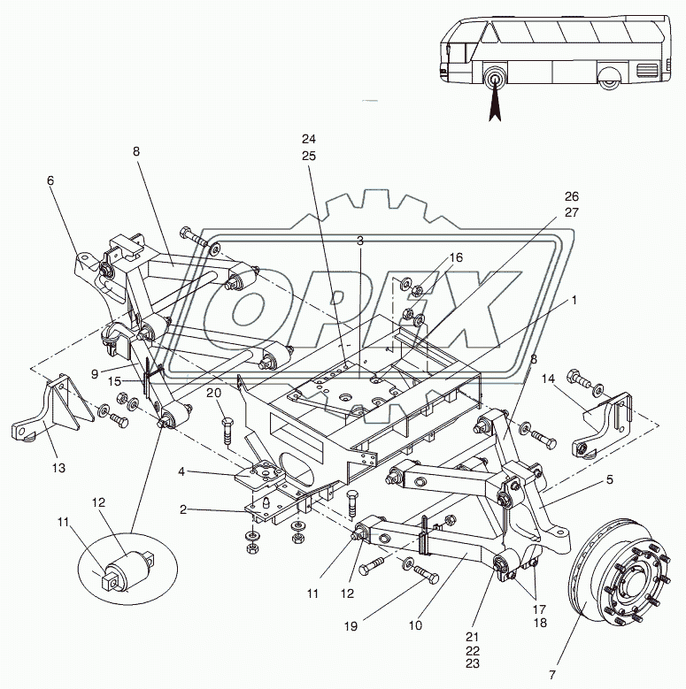 FRONT AXLE