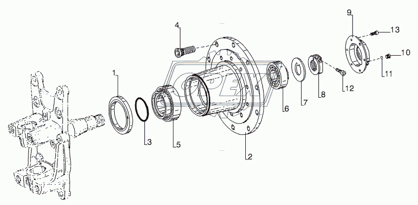 FRONT AXLE PARTS 2