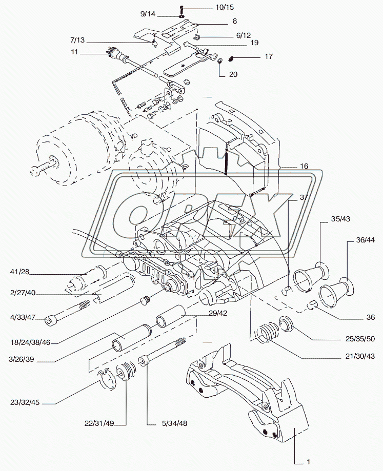 DISK BRAKE FRONT AXLE 2