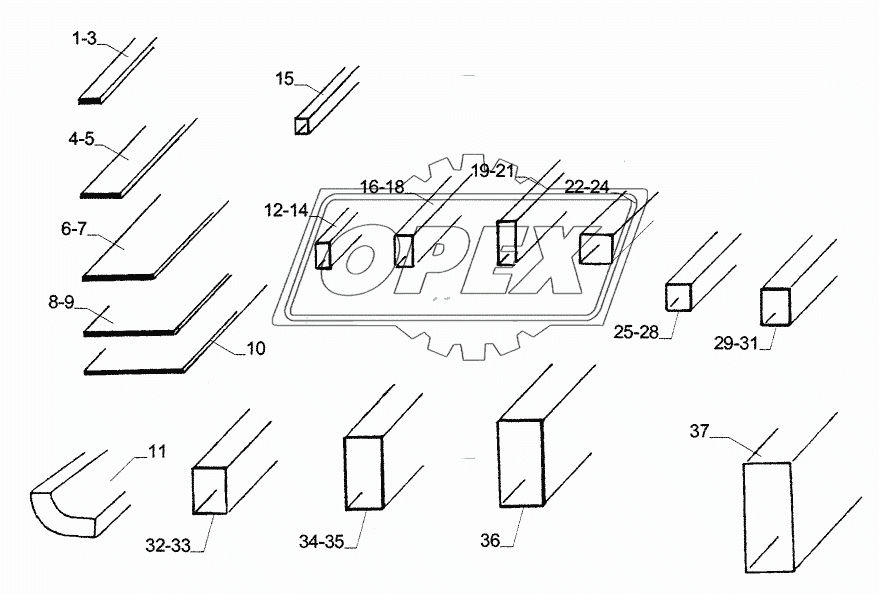 PROFILE PARTS GENERAL