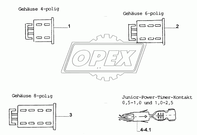 AMP PLUG AND SOCKET CONNECTION