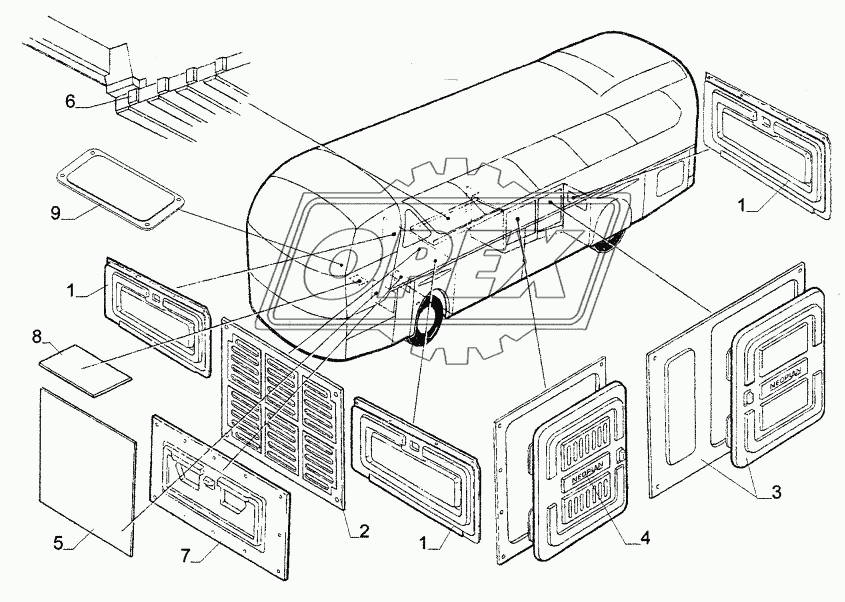 SYNTHETIC PARTS INSIDE
