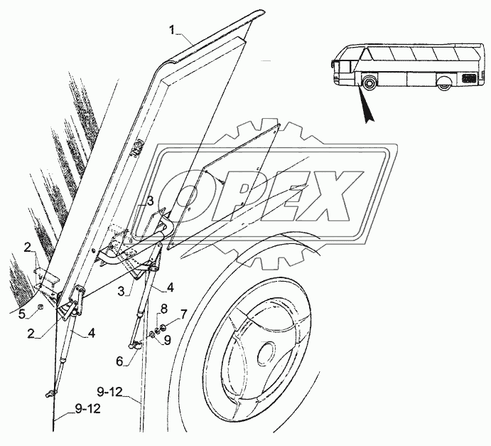 SERVICE FLAP 1