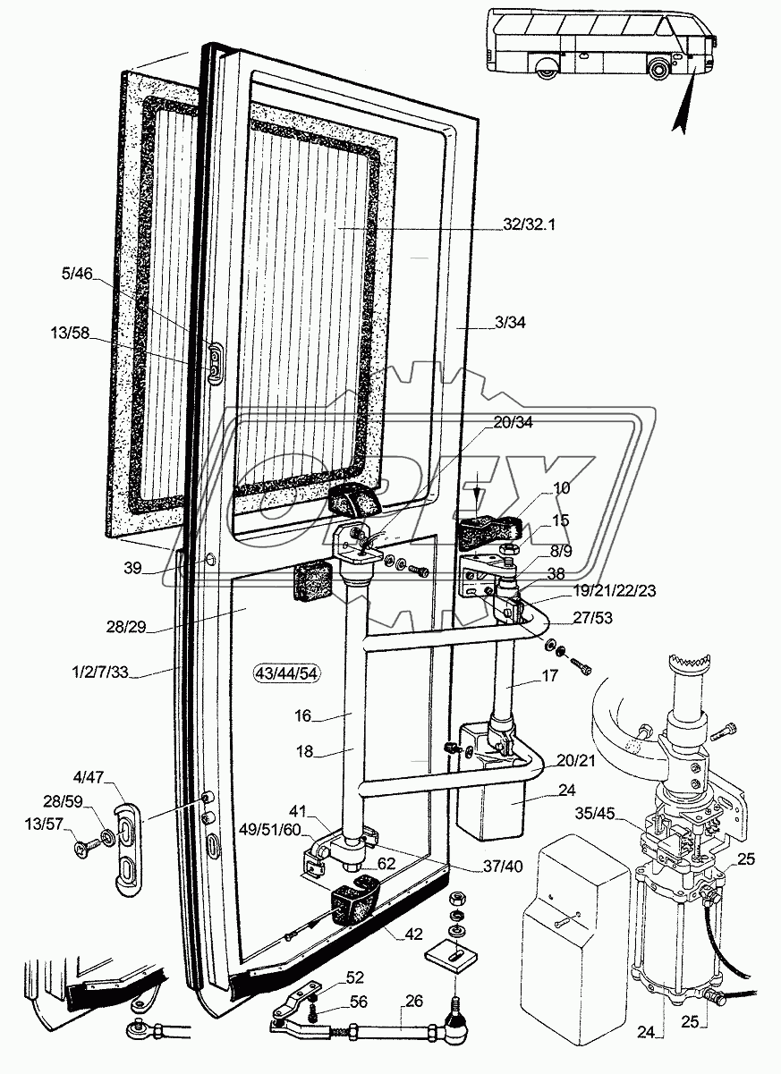 OUTWARD SWINGING DOOR FRONT 1
