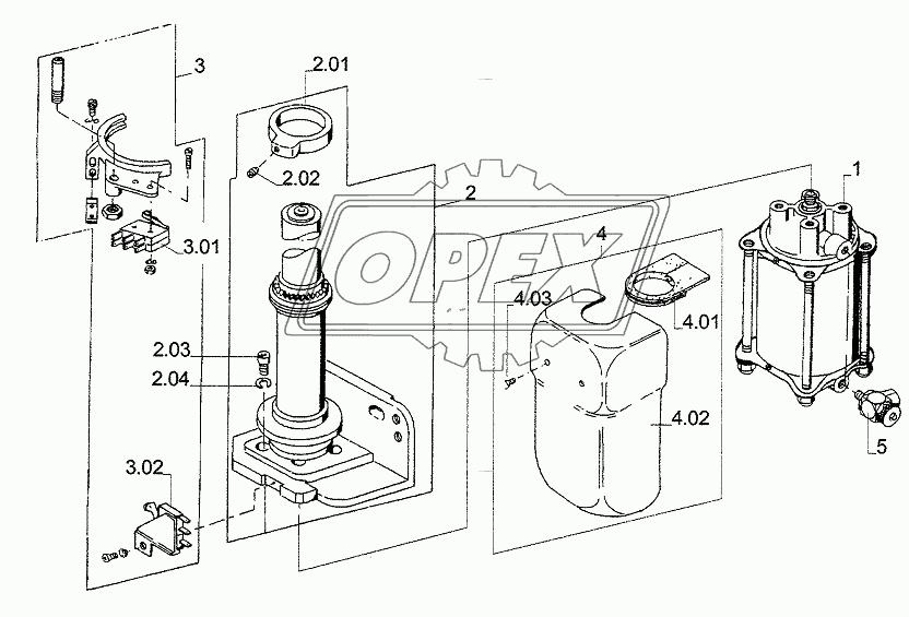 SPINDLE DRIVE FRONT
