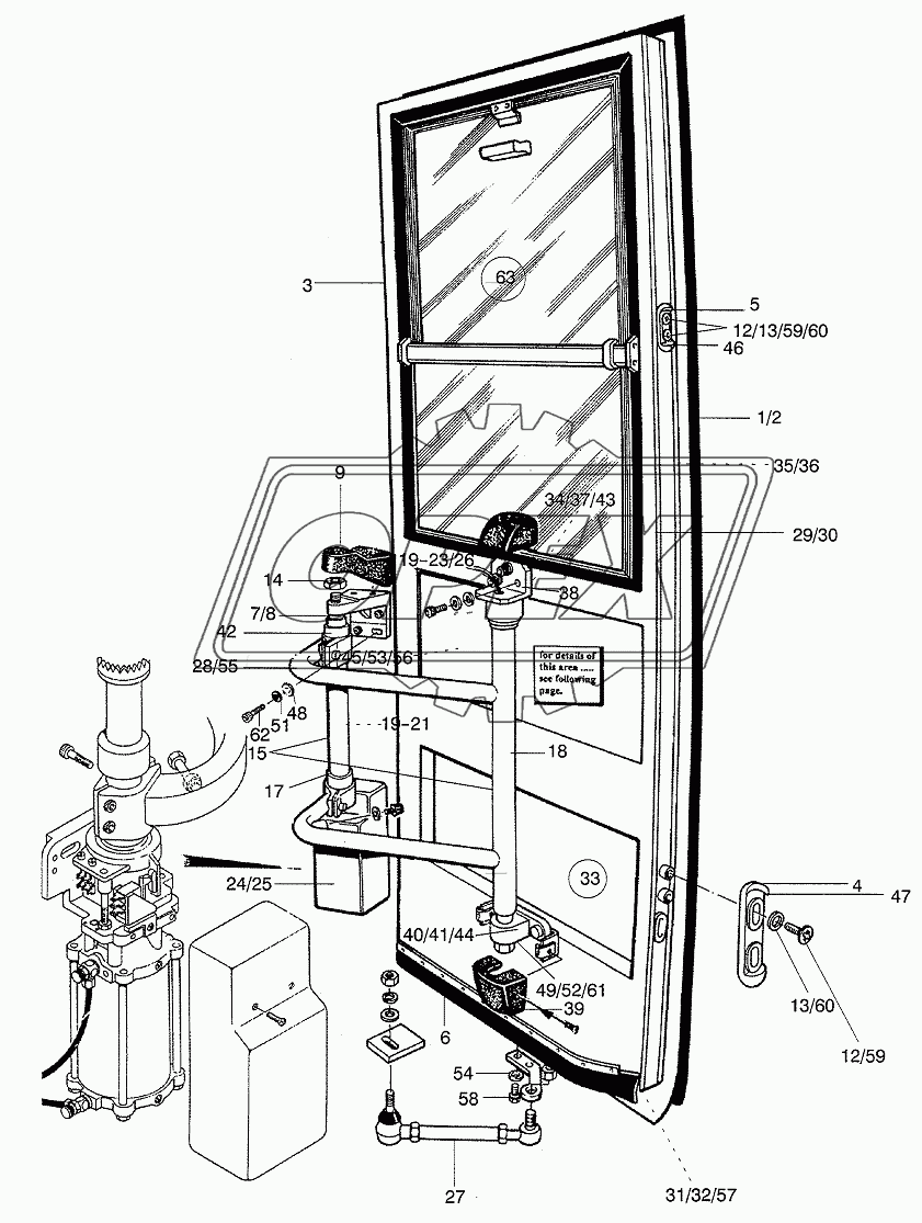 OUTWARD SWINGING DOOR FRONT 2
