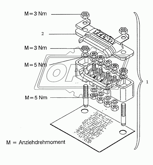 TELMA CONNECTING BLOCK 1