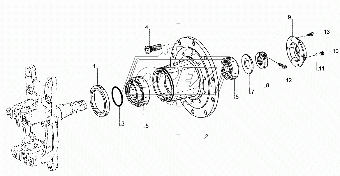 FRONT AXLE PARTS 2