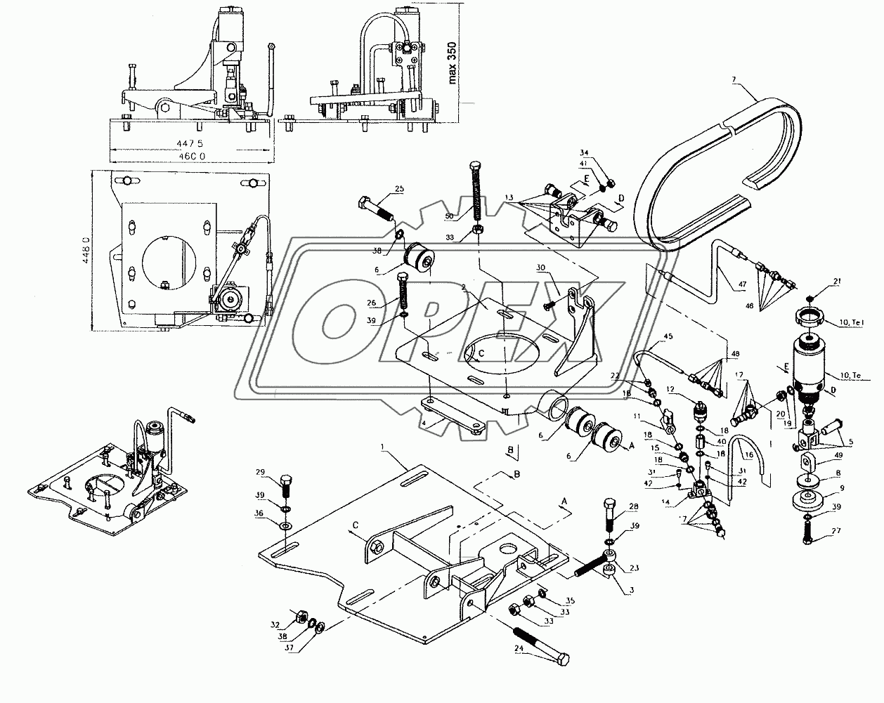 COMPRESSOR SUPPORT 1