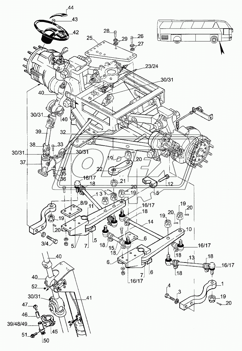 STEERING RIGHT-HAND DRIVE CAR