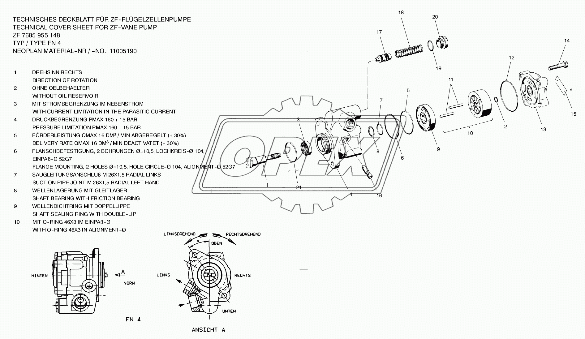 VANE PUMP