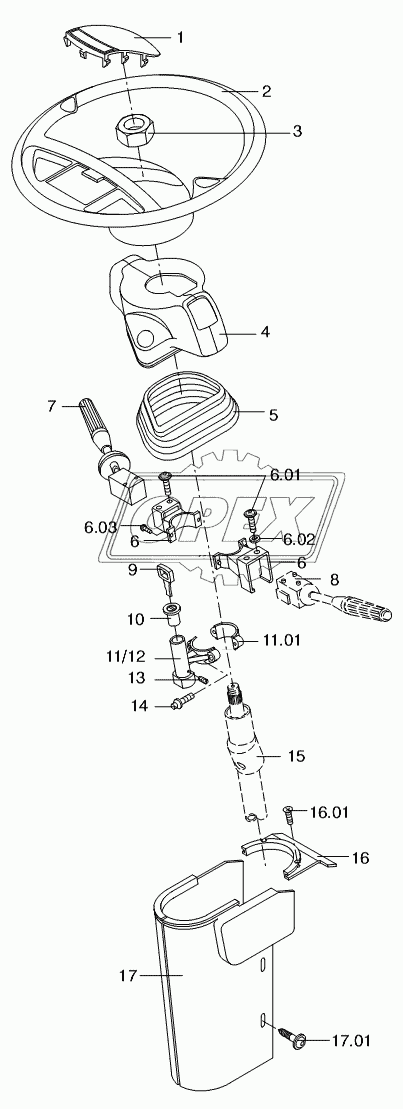 STEARING WHEEL AND COVERING