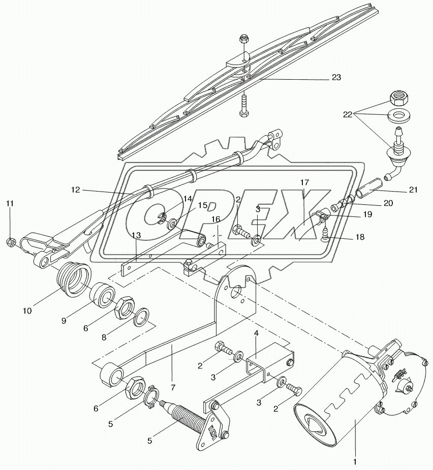 WIPER SYSTEM TOP