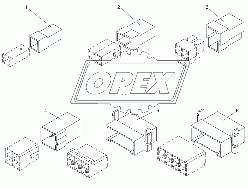FLAT PLUG HOUSING